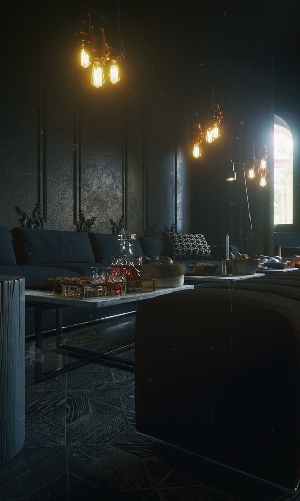 Обложка проекта: фрагмент кафе