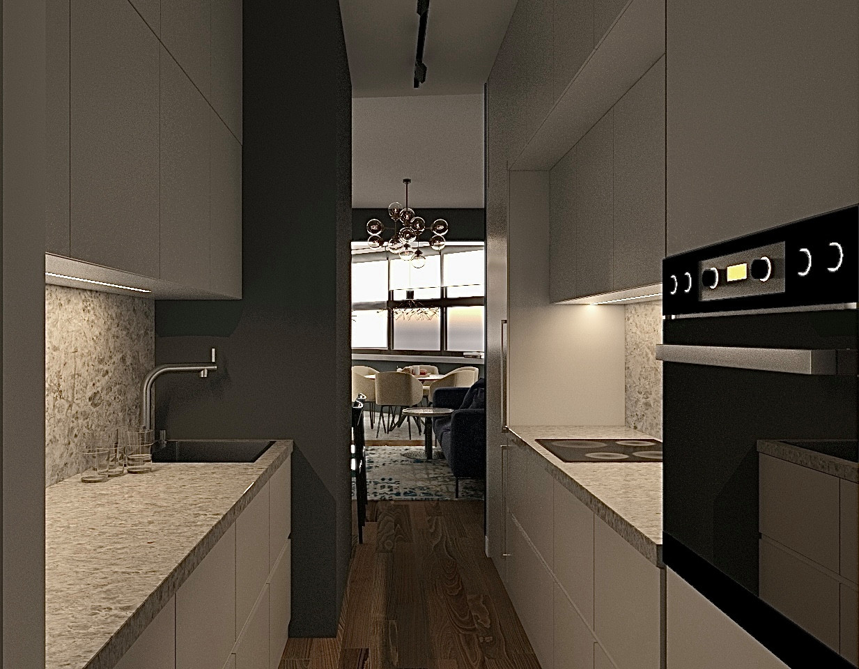 Обложка проекта: Квартира в Башнях на Академической