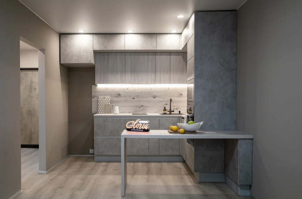 Кухня с барной стойкой - Сильвестро