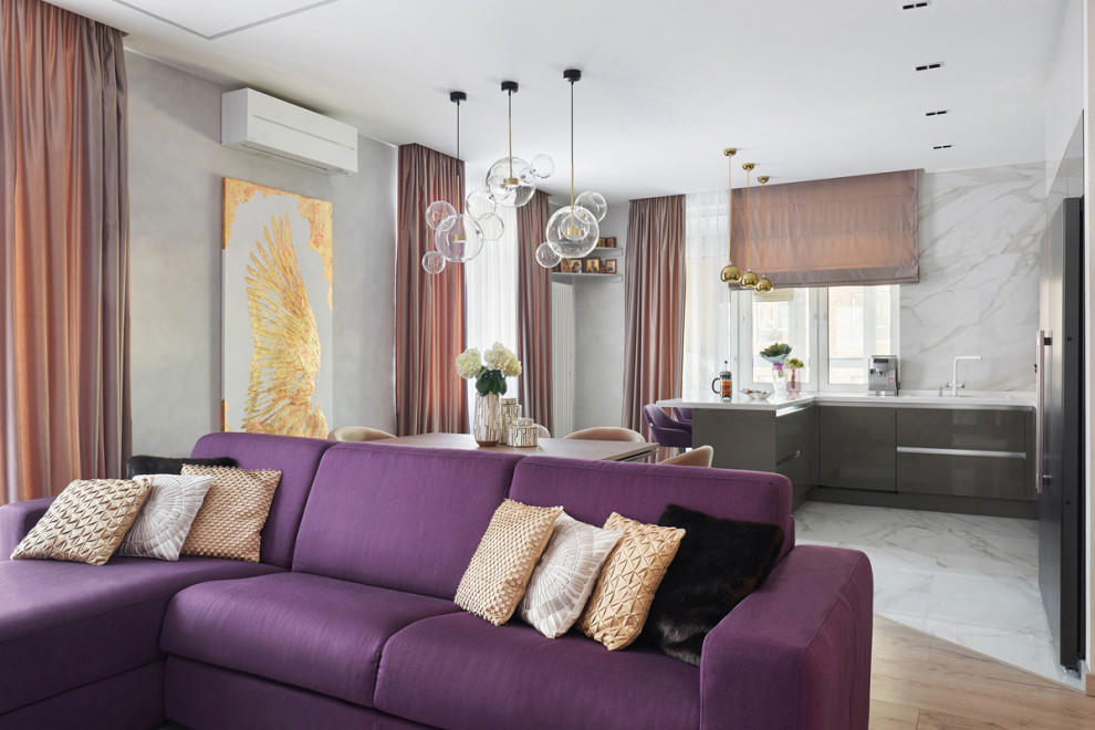 Городская  квартира 180м2 для большой семьи "Классический сюжет"