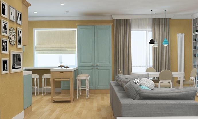 Таунхаус в стиле Кантри