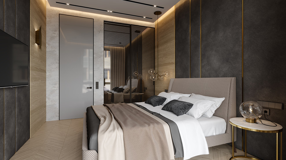 Роскошь в трехкомнатной квартире в ЖК  "Смольный Парк"