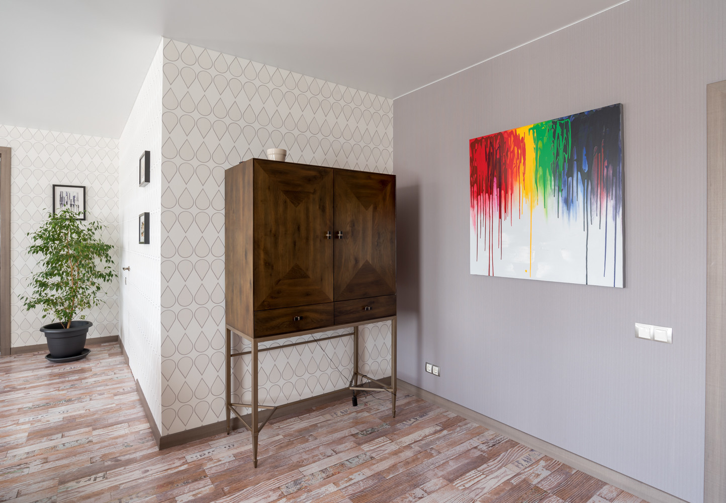 Просторная квартира в стиле лофт