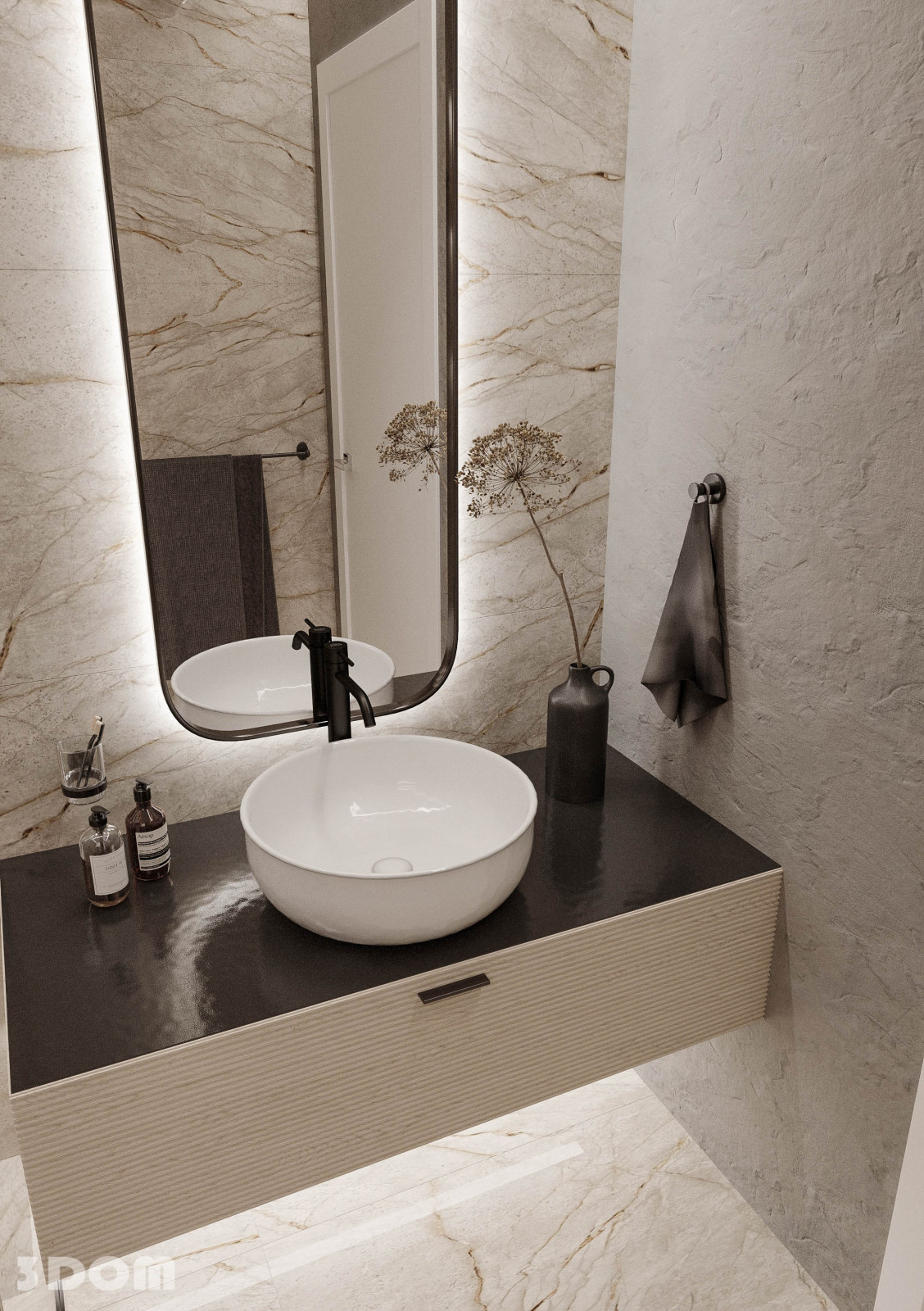 КВАРТИРА ЖК "ЗЕЛЕНЫЙ КВАРТАЛ" 105кв.м | 3DOM