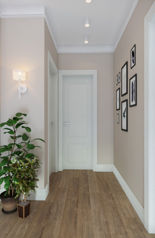 Коттедж в светлых тонах