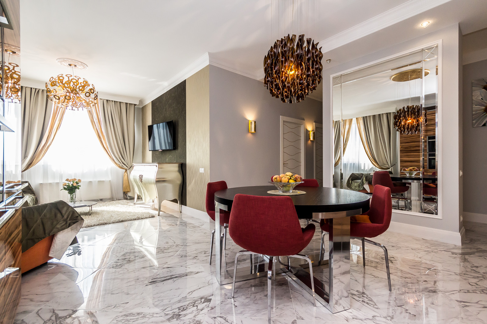 Стильная евротрёшка в ЖК "Ривьера". Краснодар