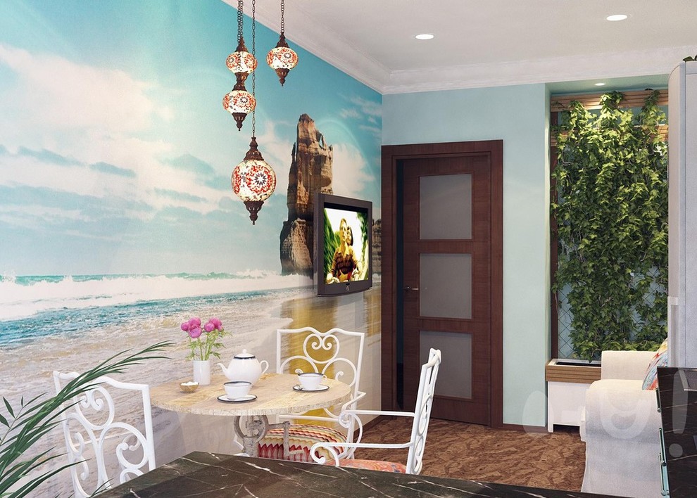 Квартира-студия в Средиземноморском стиле