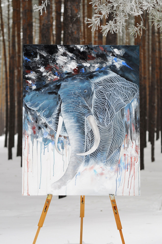 "Elephant" 70х90. В наличии.