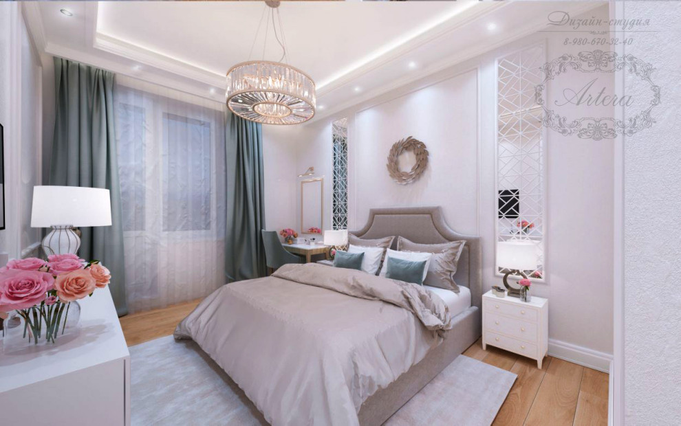 Дизайн квартиры 92 кв.м., Тамбов