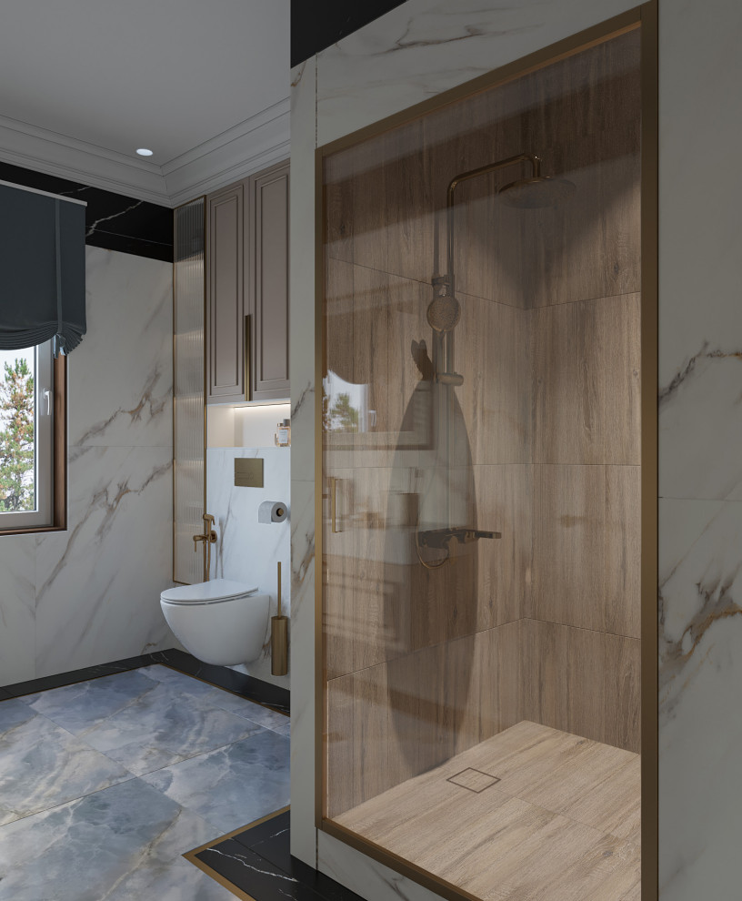 Загородный двухэтажный дом