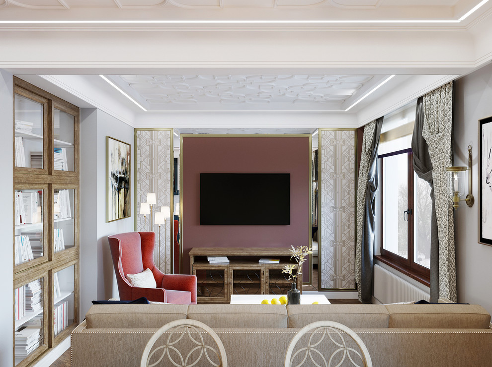 Обложка проекта: Квартира 115 кв.м. на Смольной набережной