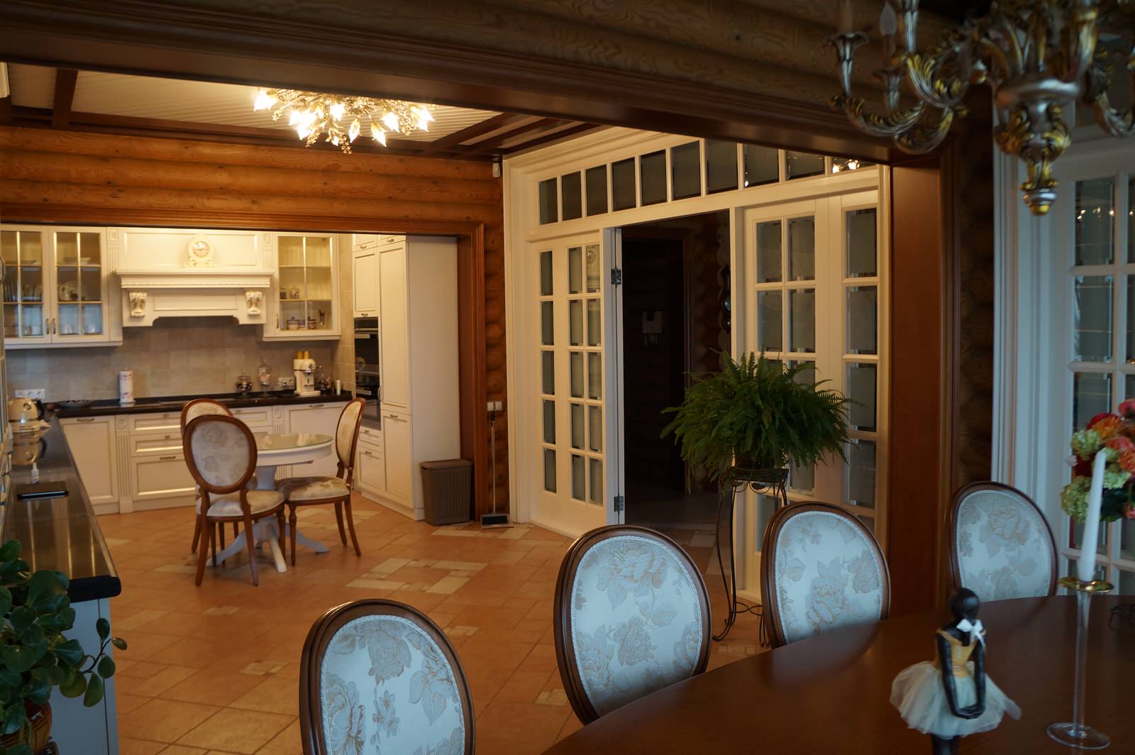 Classic wooden house