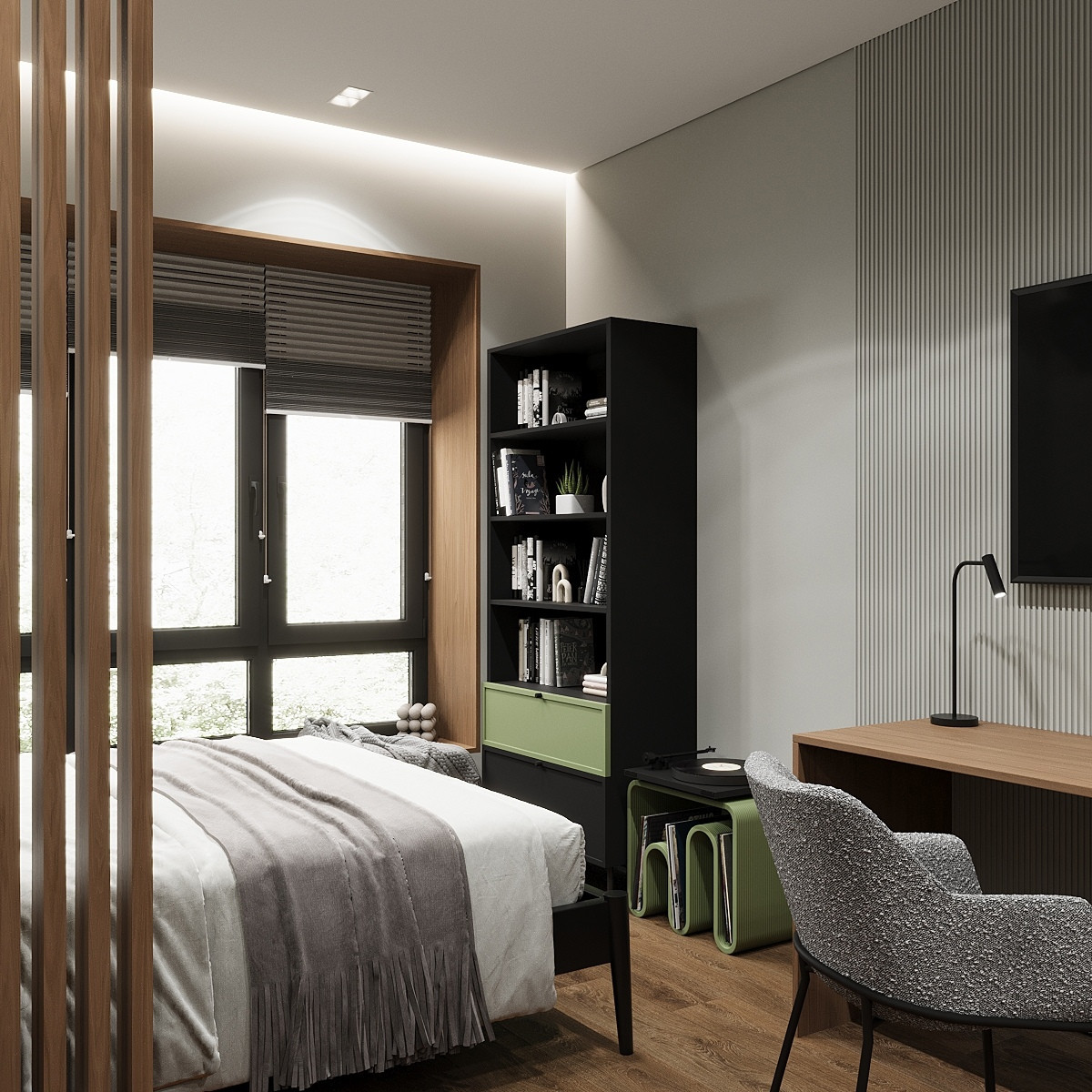 ЖК Парковый, квартира 30 кв.м. для молодой девушки, 2025