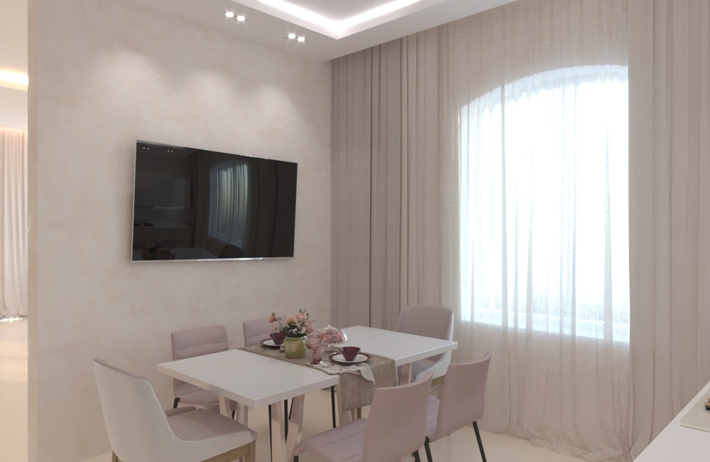 Кухня в таунхаусе