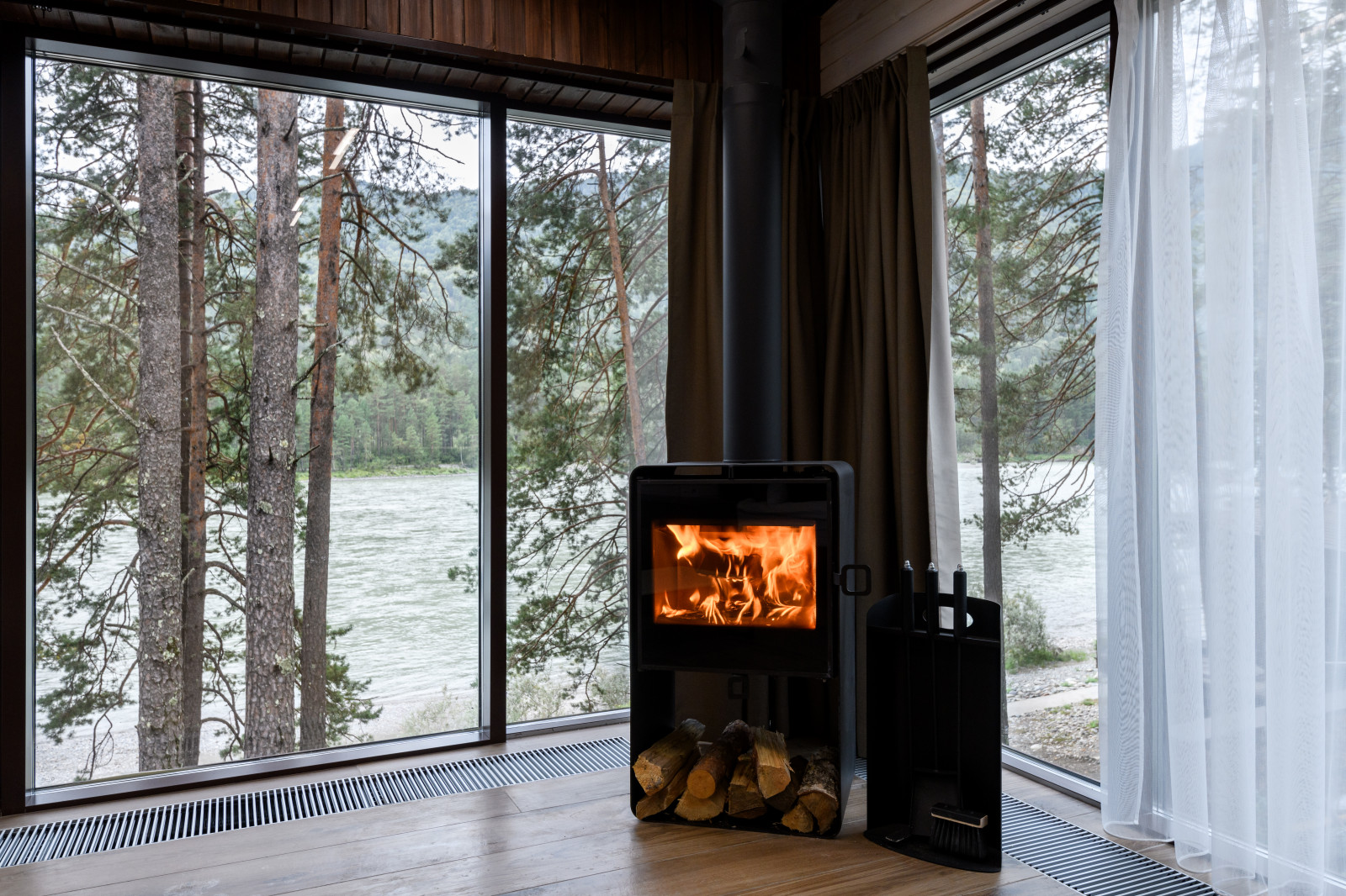 отдельно стоящие дома в эко-отеле Алтика