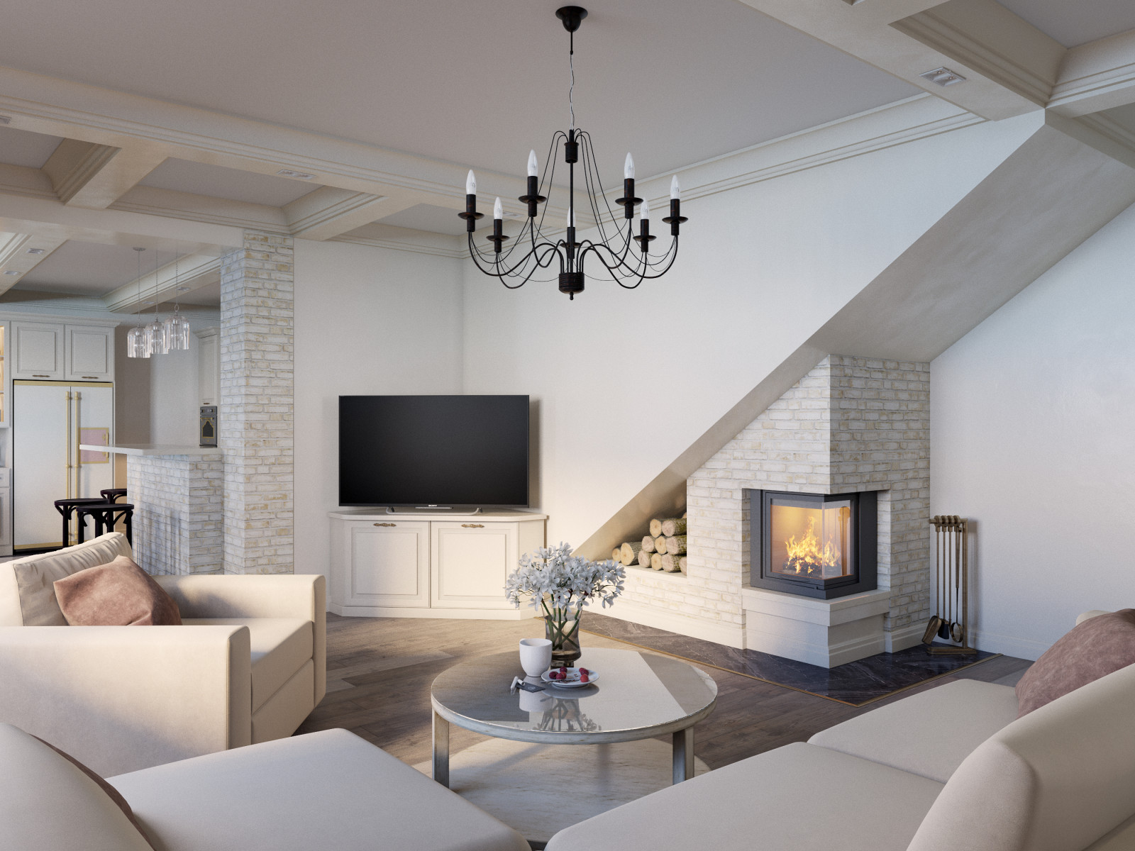 Портфолио. Интерьер классический и артдеко.