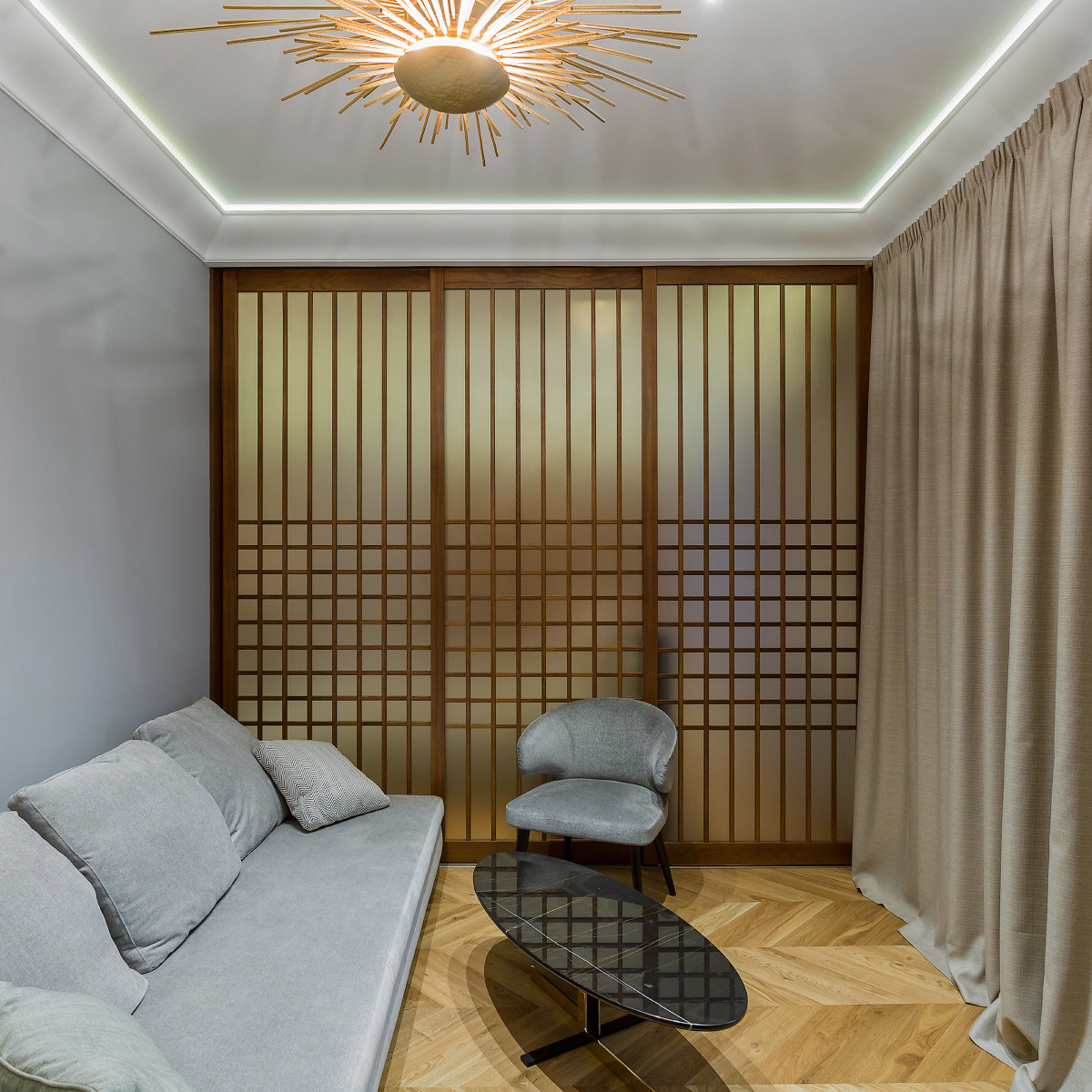 Квартира в статусной московской сталинке от АБ Face Home