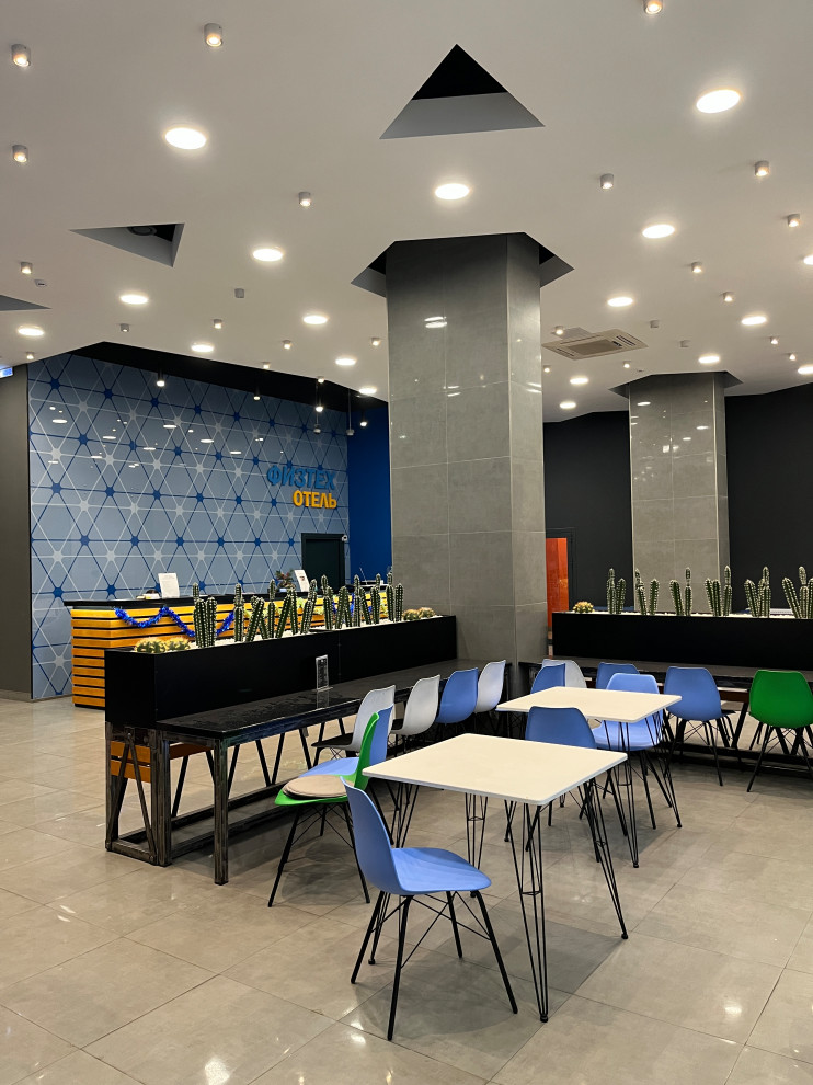 Вестибюль "Физтех" отеля