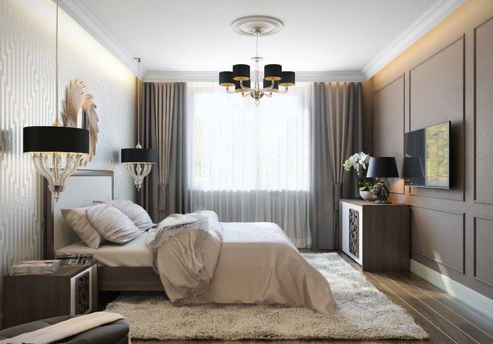 Дизайн интерьера частного коттеджа в г. Щелково