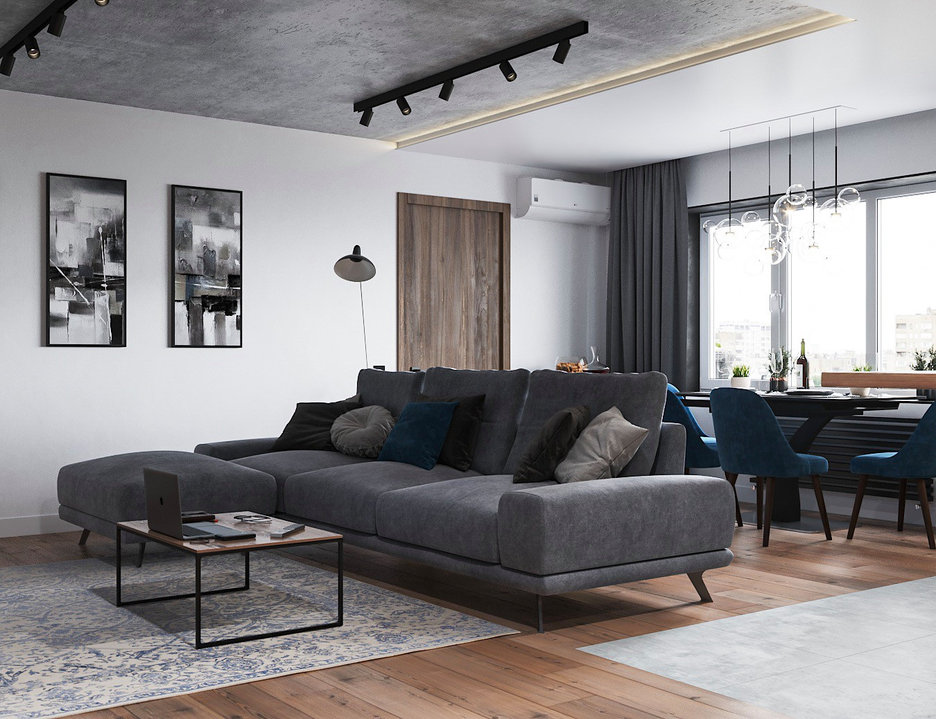 Обложка проекта: Квартира с мужским характером