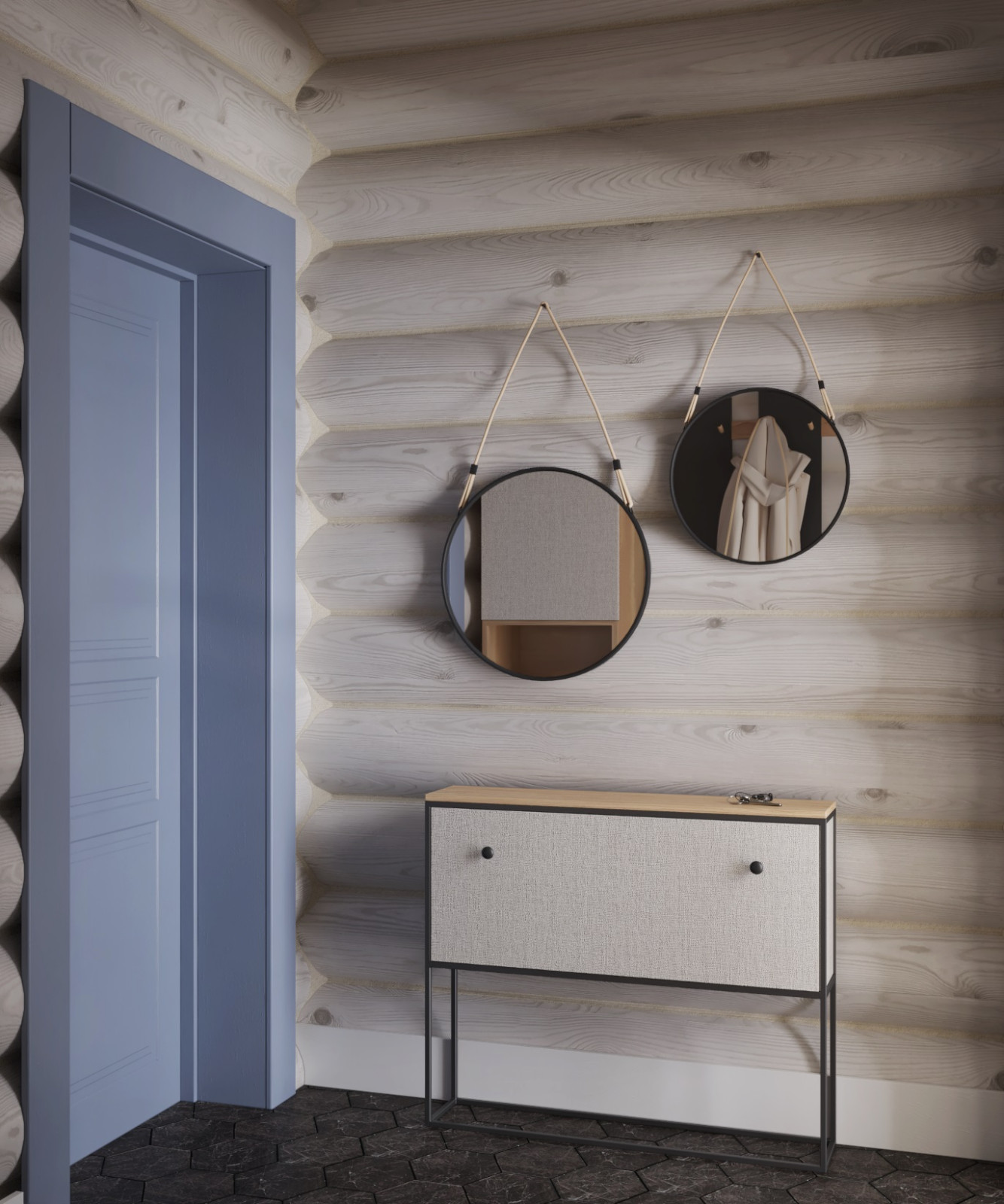 Обложка проекта: Дом из оцилиндрованного бревна г.Киров