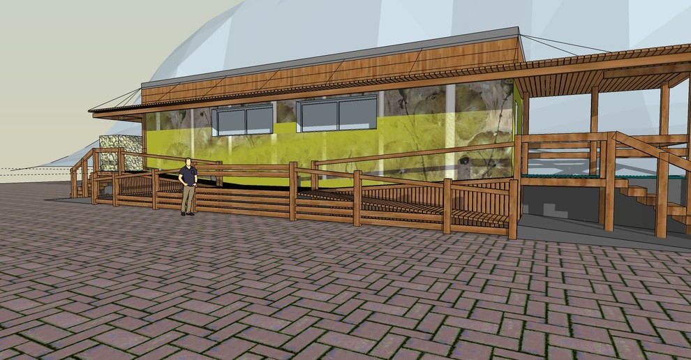 Обложка проекта: Реконструкция туалета на городском пляже