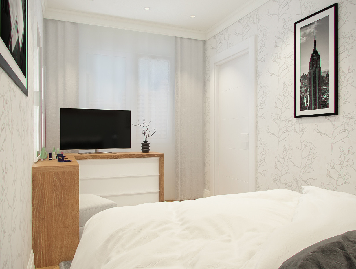 Минималистичная, уютная квартира