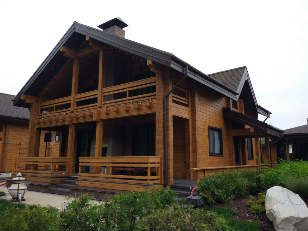 Обложка проекта: Жилой комплекс - Дом, баня и бассейн