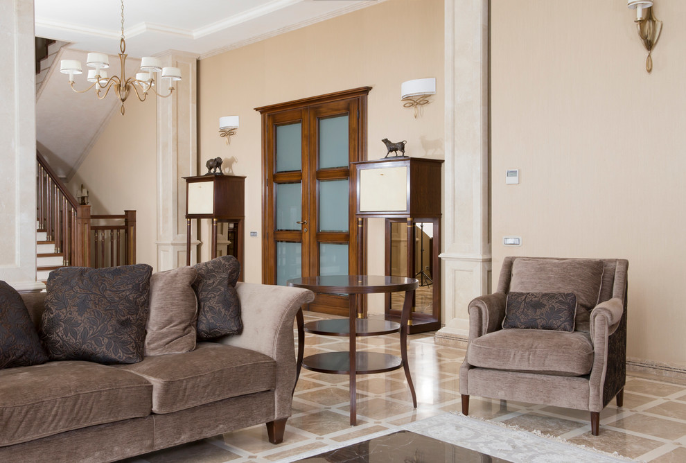 Houzz тур: Дом с витражом и умиротворяющими интерьерами