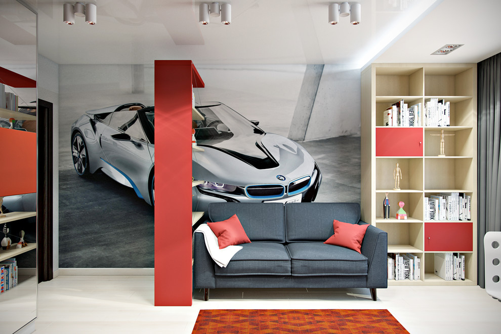 Интерьер детской комнаты для мальчика