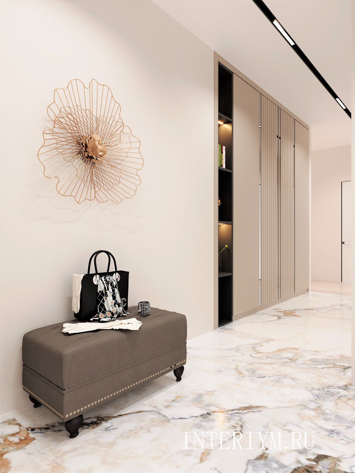 Обложка проекта: Дизайн коридора в кв. по ул. Батальонная, г. Волгоград