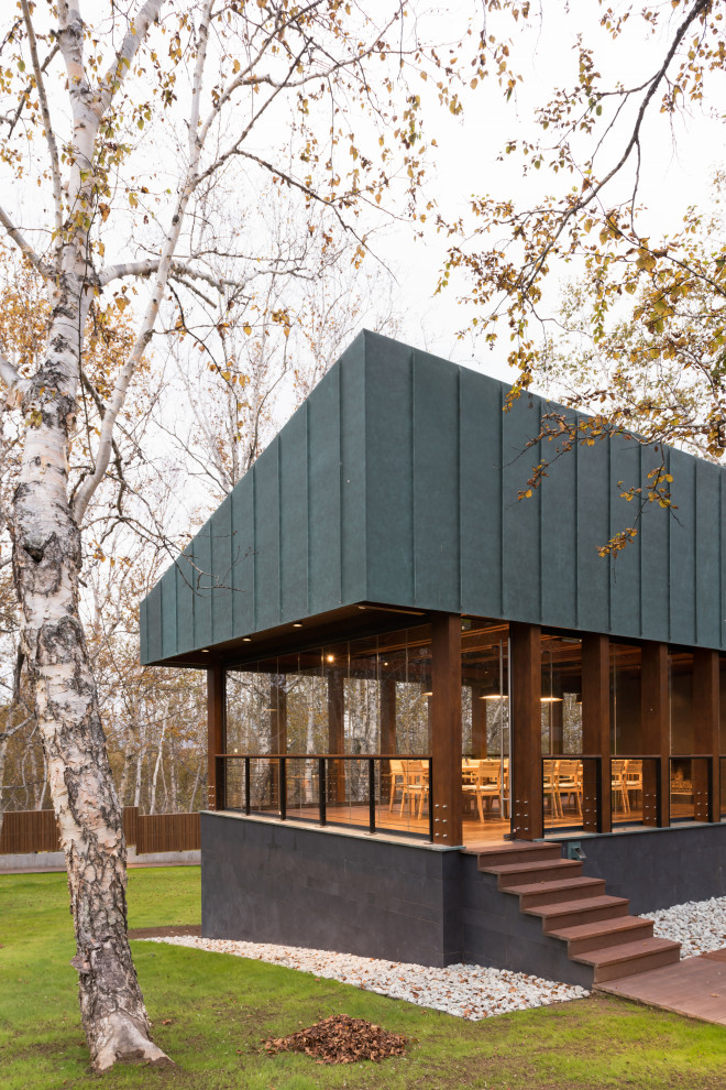 Павильон летней кухни на Камчатке