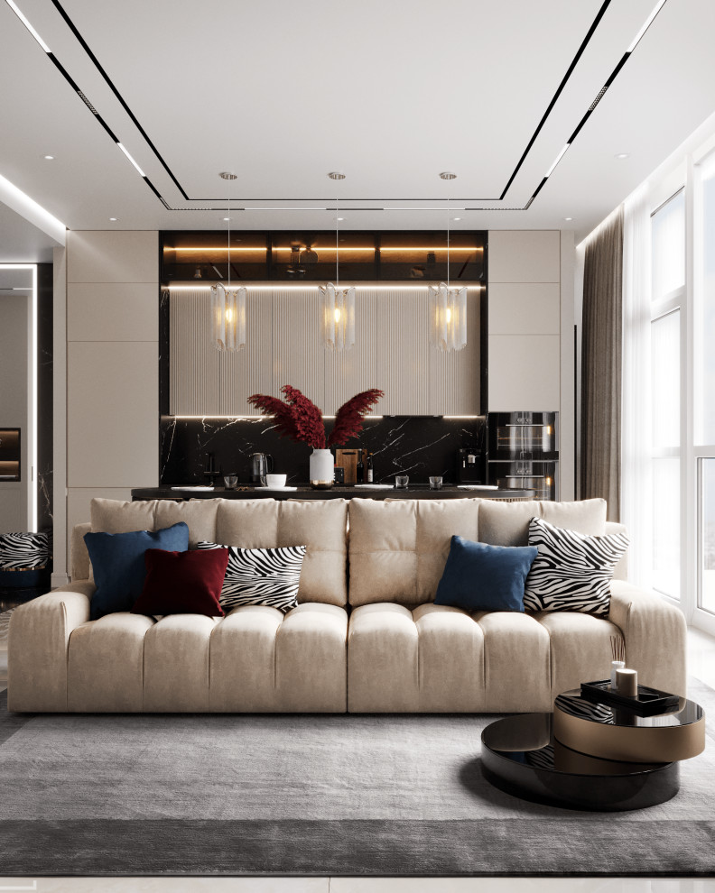 Обложка проекта: Дизайн квартиры в стиле ар-деко Минск Мир