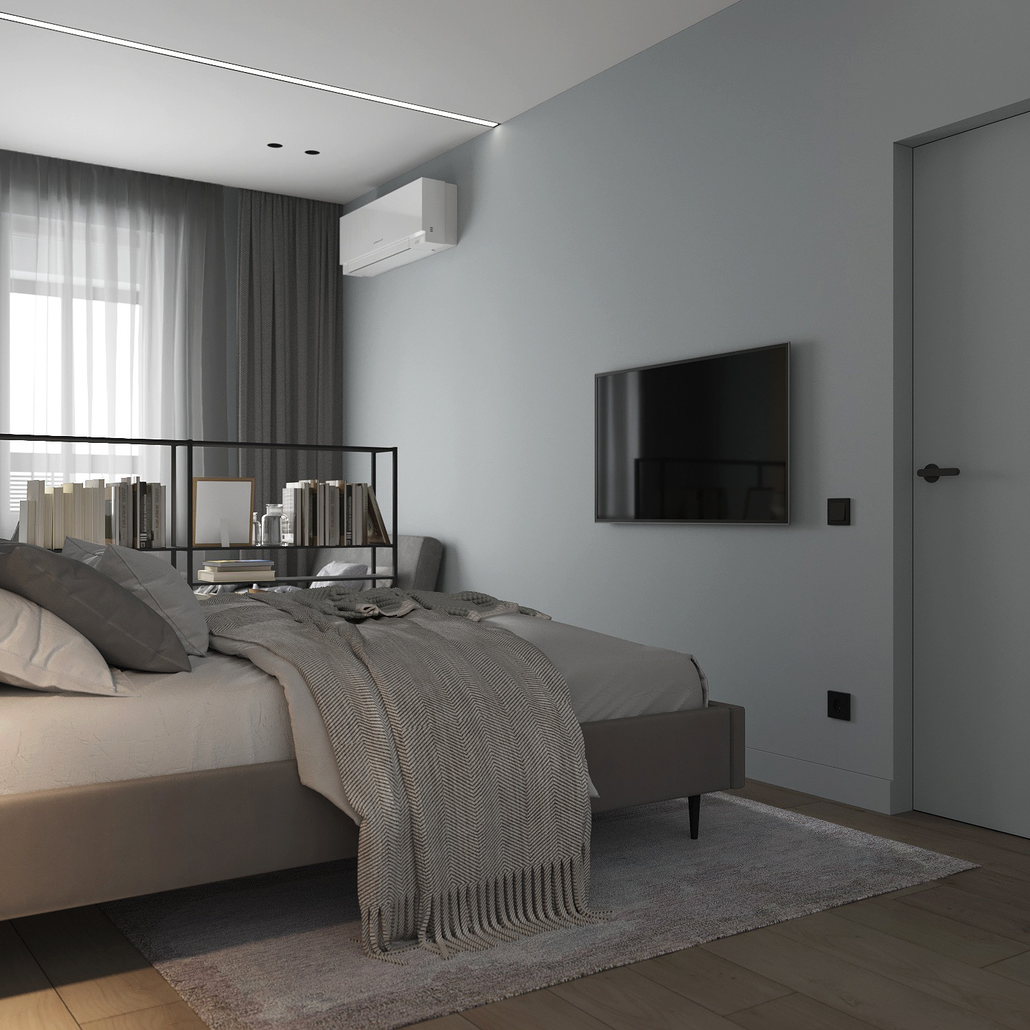 Простые формы в однушке 35 м2