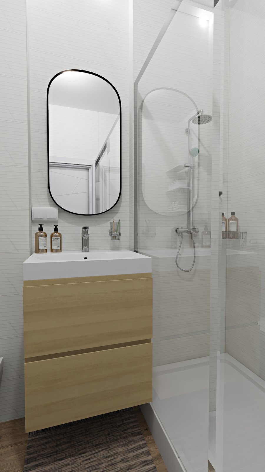 Евродвушка 34,5 кв.м для пары, которая работает на удаленке