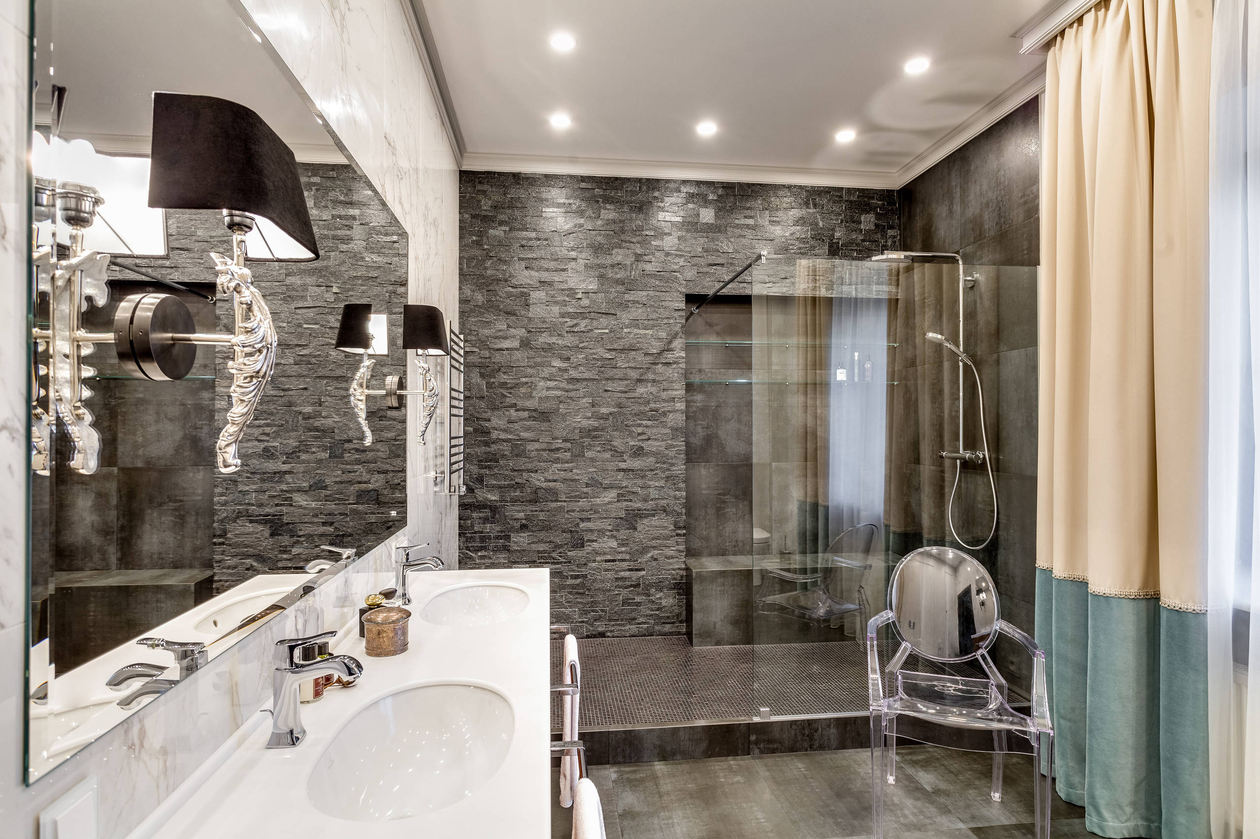 До и после: Ванная комната в стиле SPA