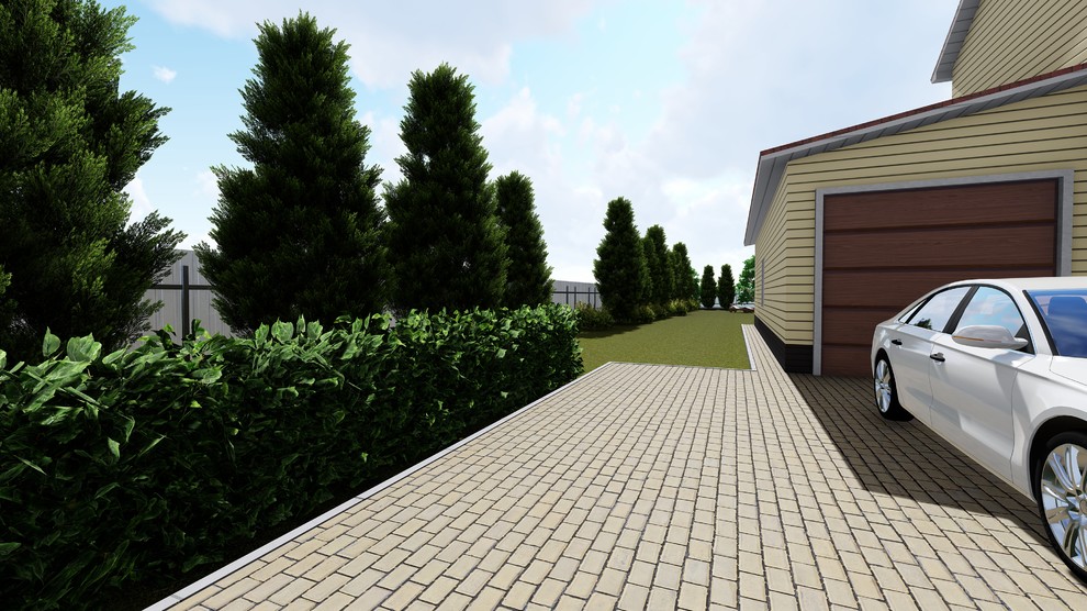 Ландшафтный дизайн-проект участка 15 соток