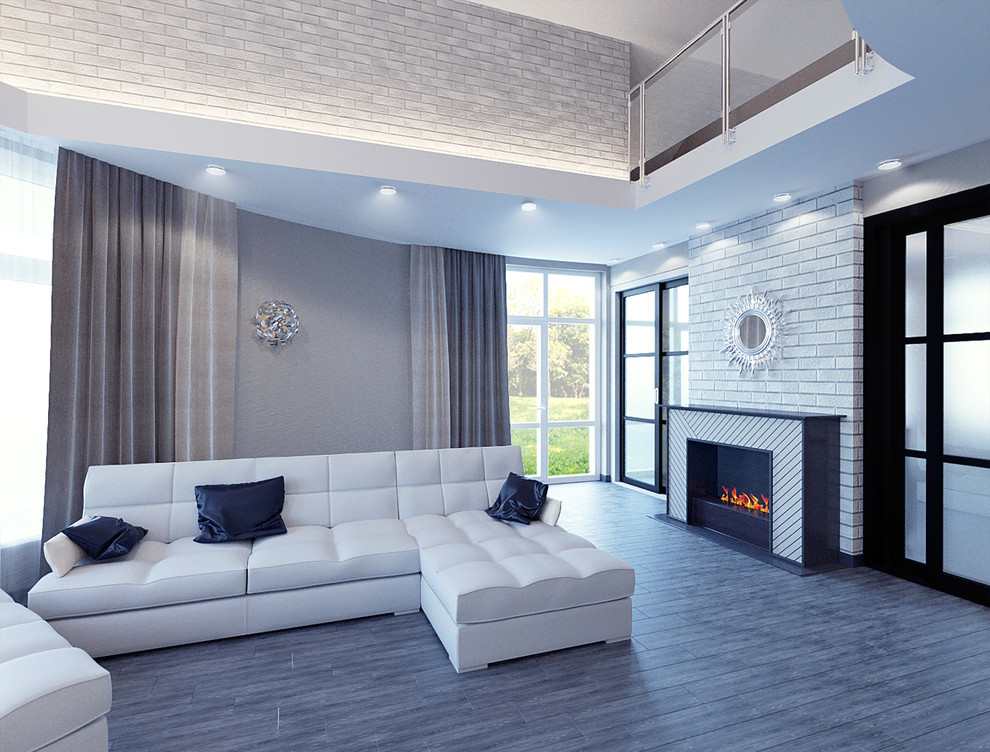 3-х этажный коттедж с интересной круглой планировкой