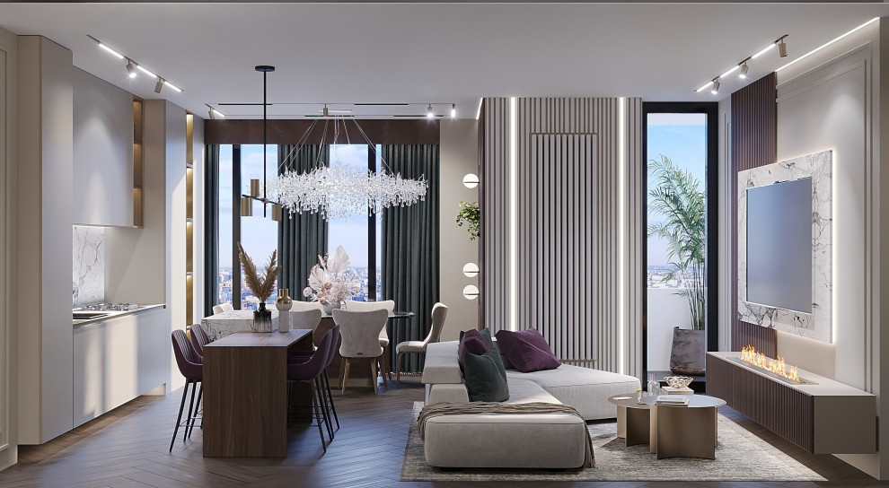 Обложка проекта: Дизайн проект ЖК RiverSky в г.Москва