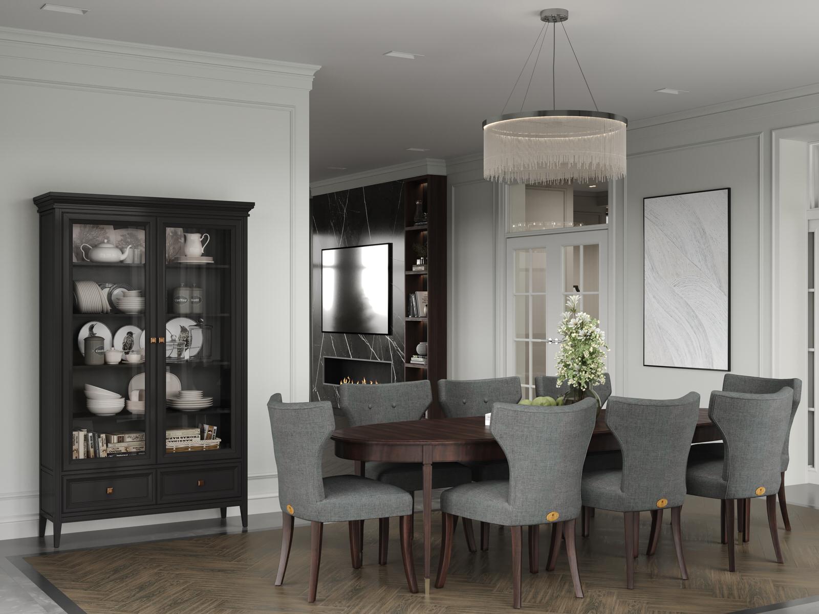 Дом с тиле неоклассика