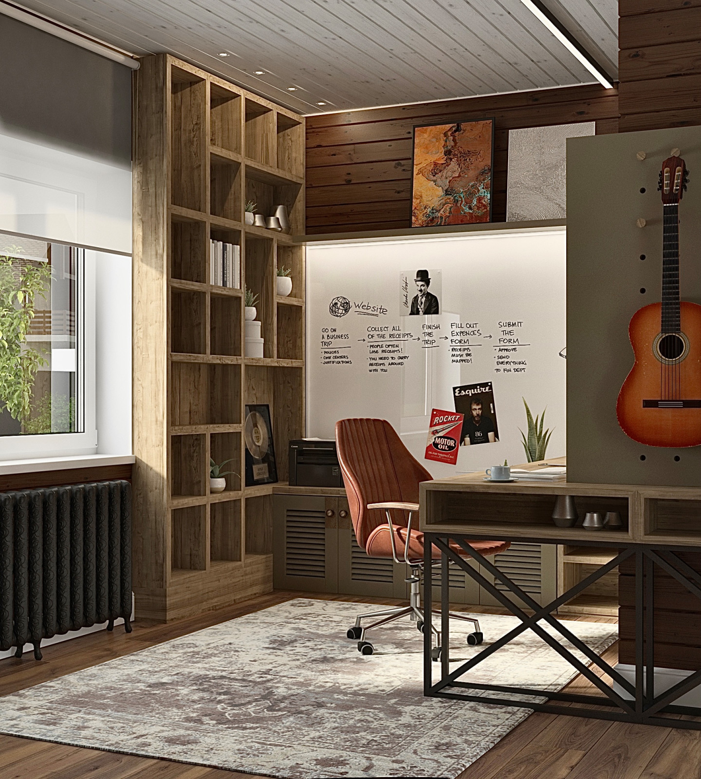 Дизайн загородного дома в Санкт-Петербурге.