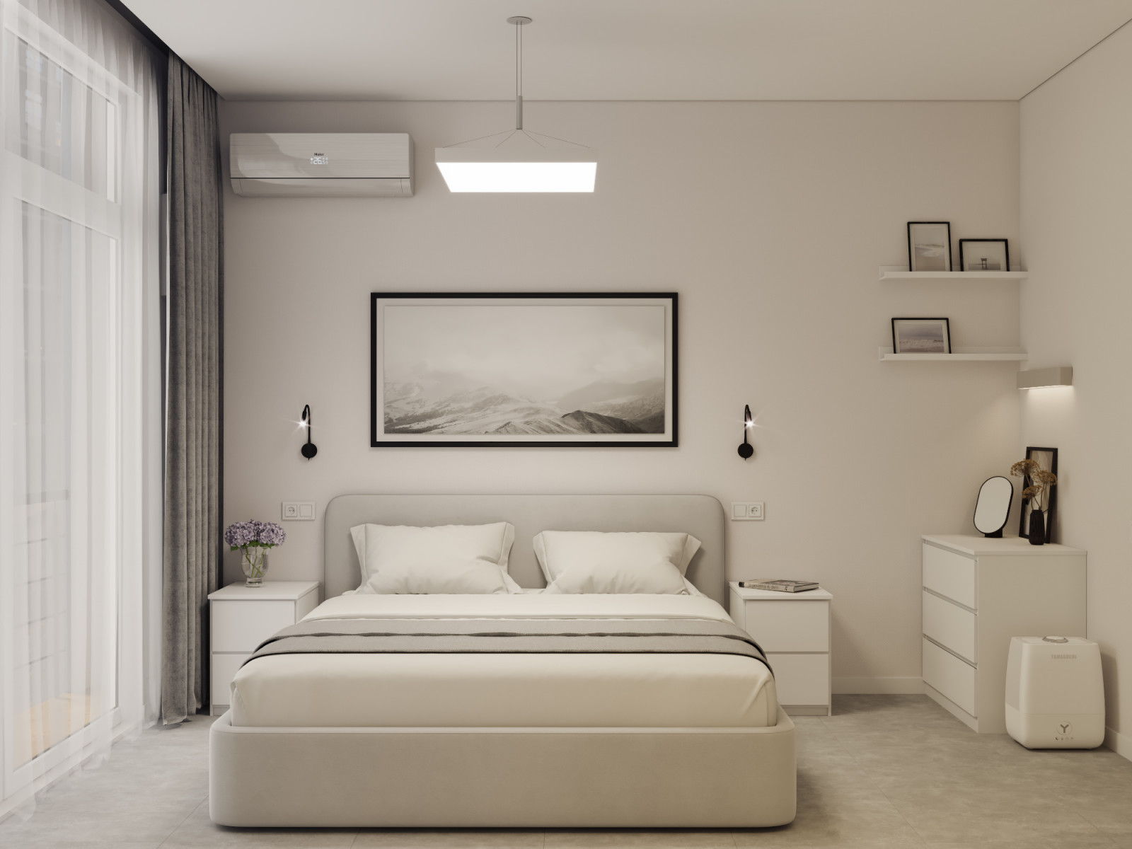 Обложка проекта: Визуализация 3-х комнатной квартиры в г. Калининград, ЖК Русская Европа