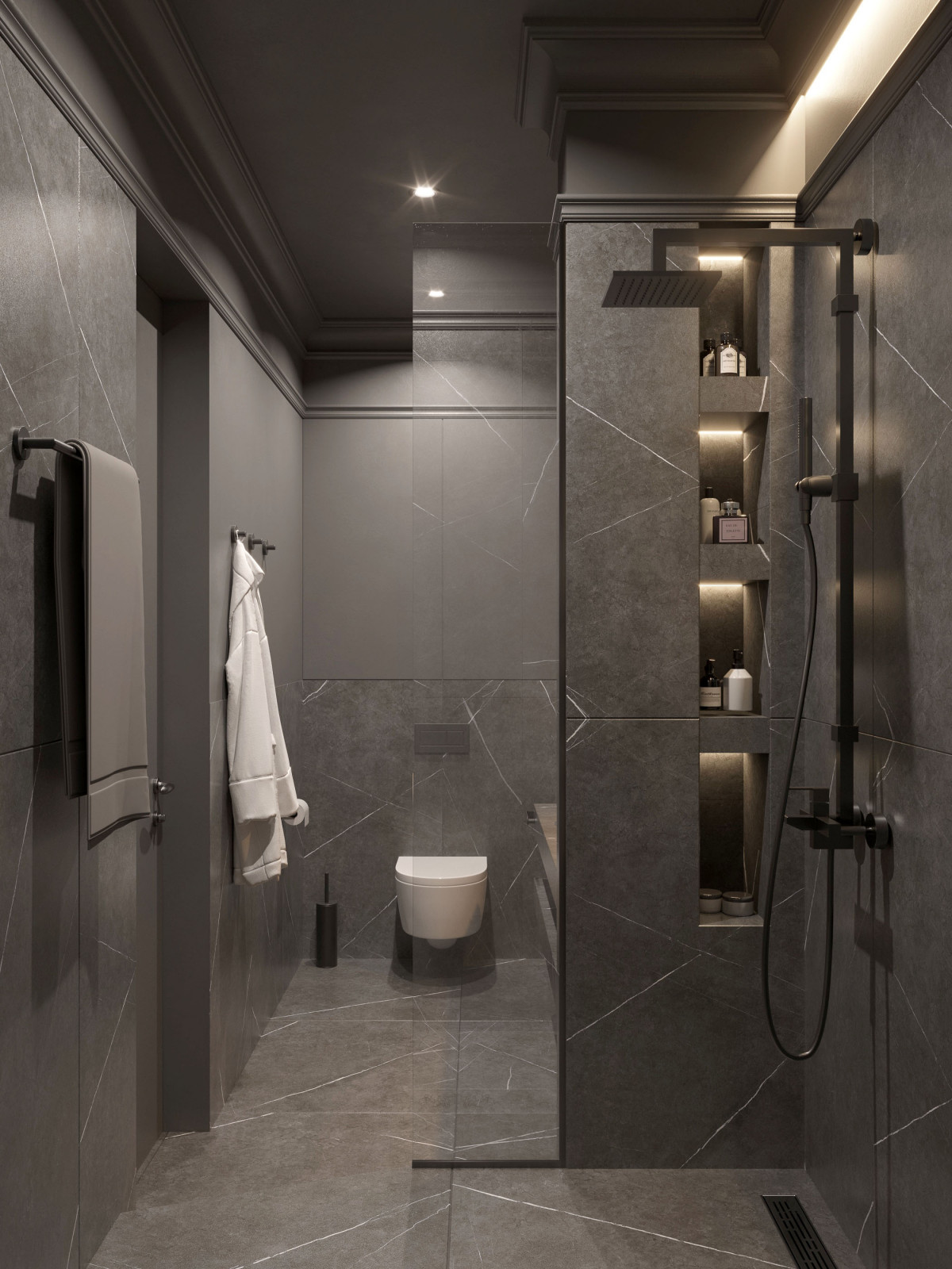 Санузел с душем