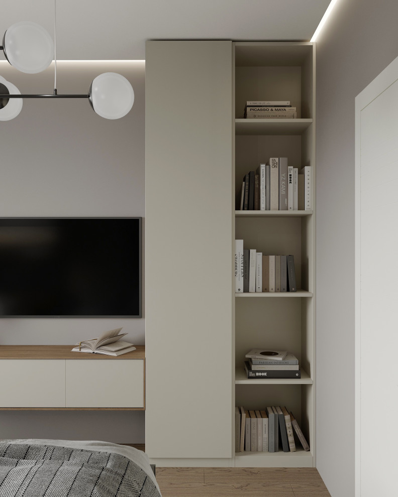 Обложка проекта: Дизайн-проект спальни в ЖК «Москва»