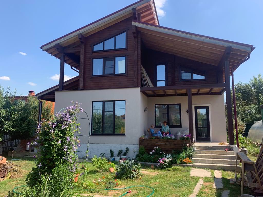 Обложка проекта: Загородный дом в стиле Шале