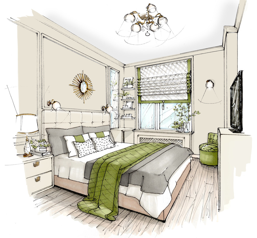 Проект квартиры #кофейныетона