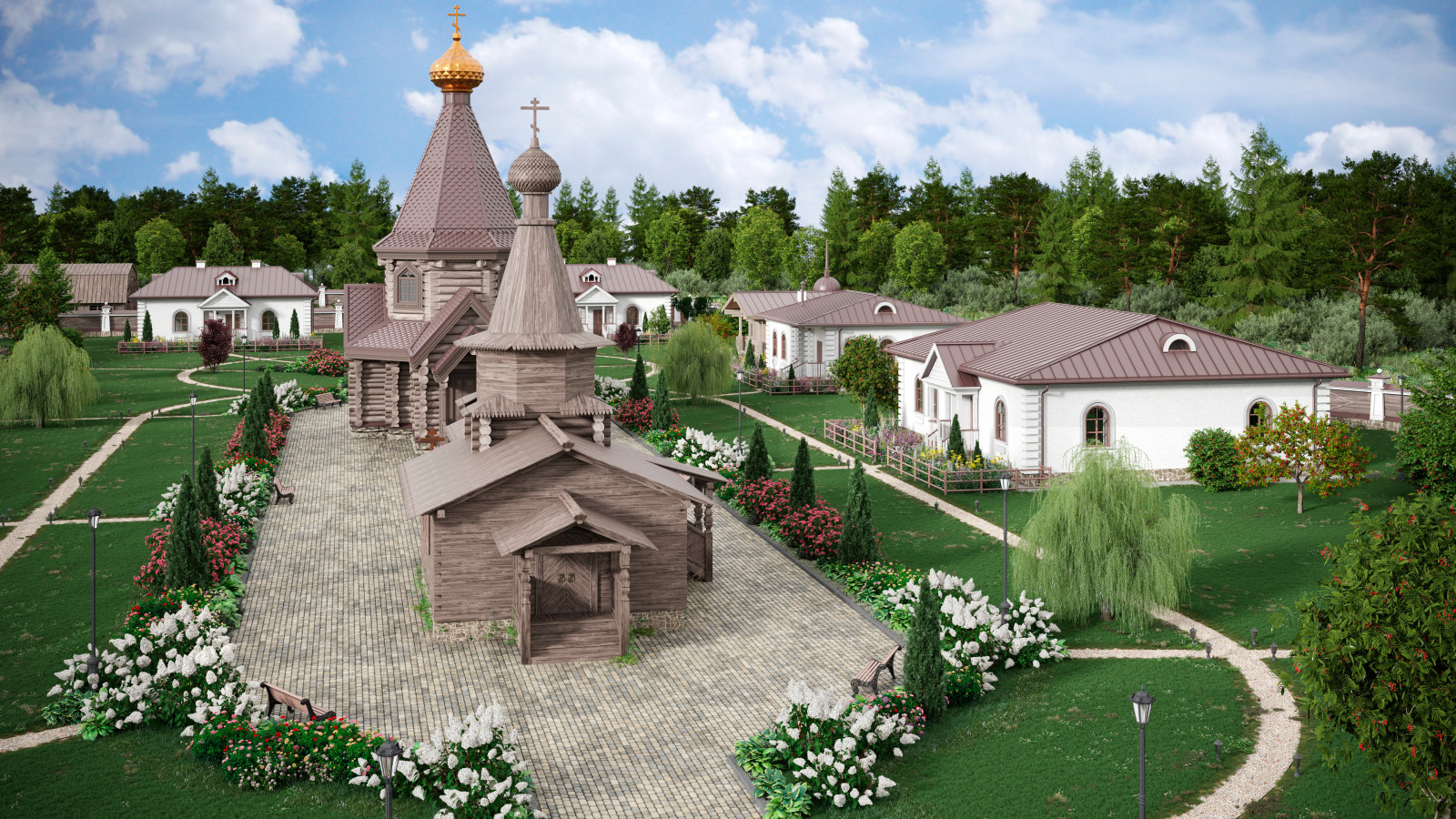 Мужской монастырь