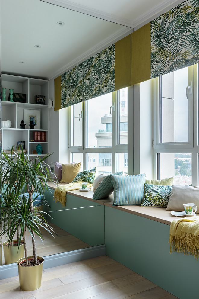 Houzz тур: Квартира c тропическими мотивами в Петербурге