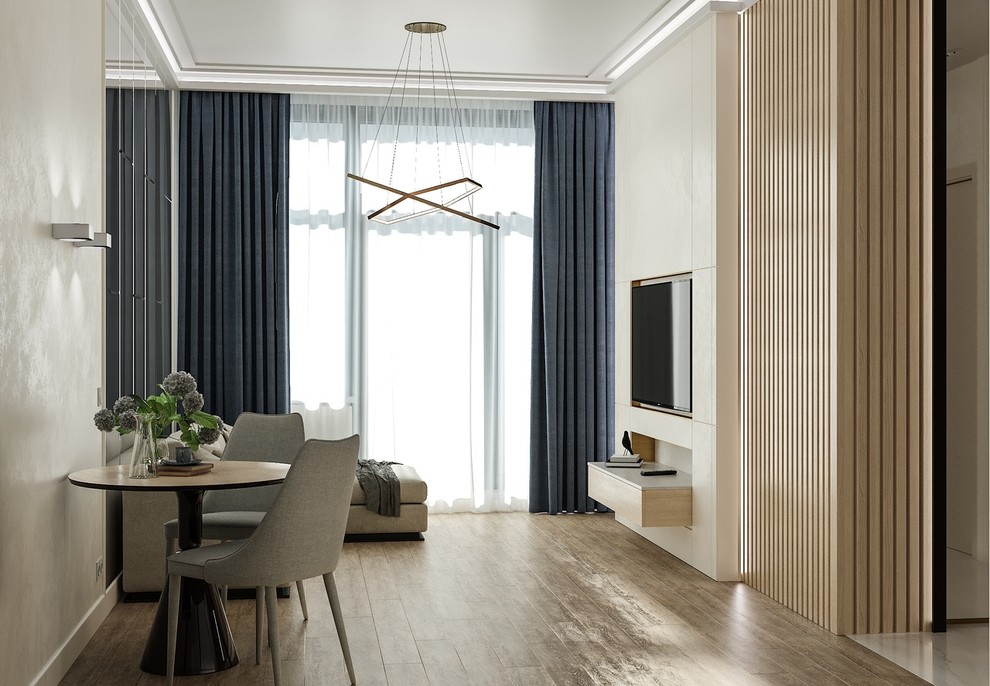 Дизайн проект в ЖК Ямайка 53м2 для молодого человека