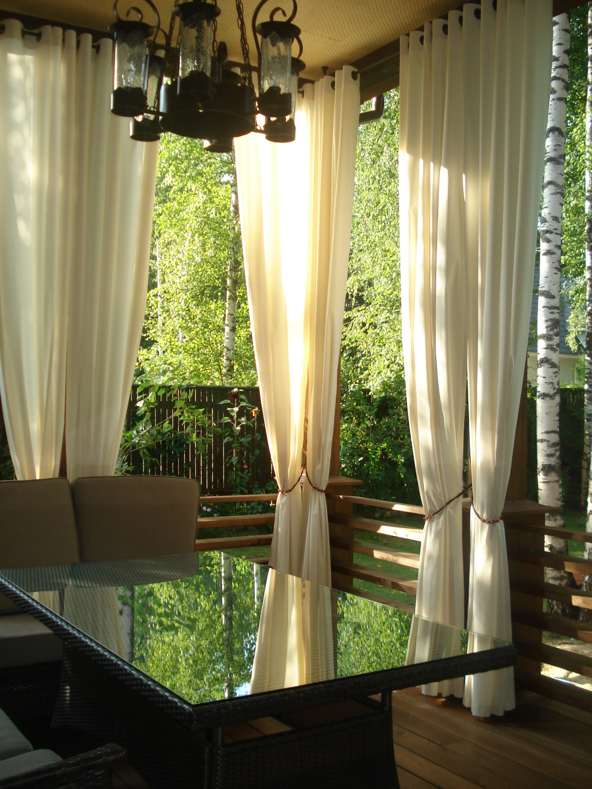Обложка проекта: Шторы для веранды